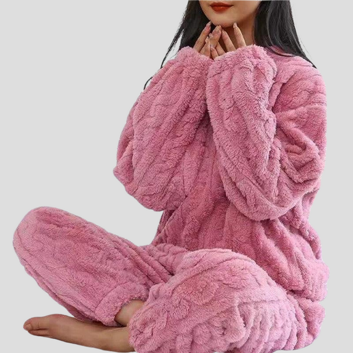 Aria | Cozy Fleece Sleepwear Set for Women
