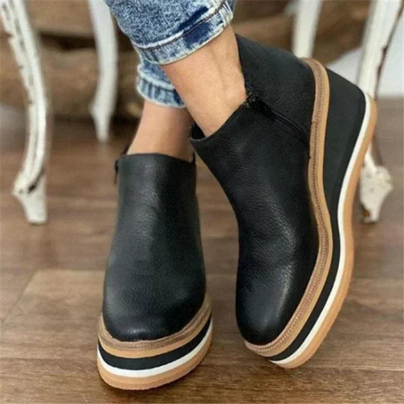 Mia | Women’s Winter Platform Chelsea Boots