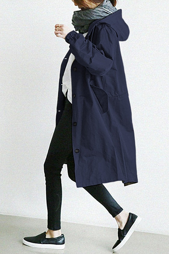 Clara | Women’s Hooded Trench Coat
