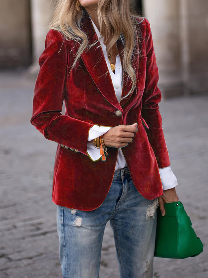 Ava | Classic Women’s Button-Up Casual Blazer