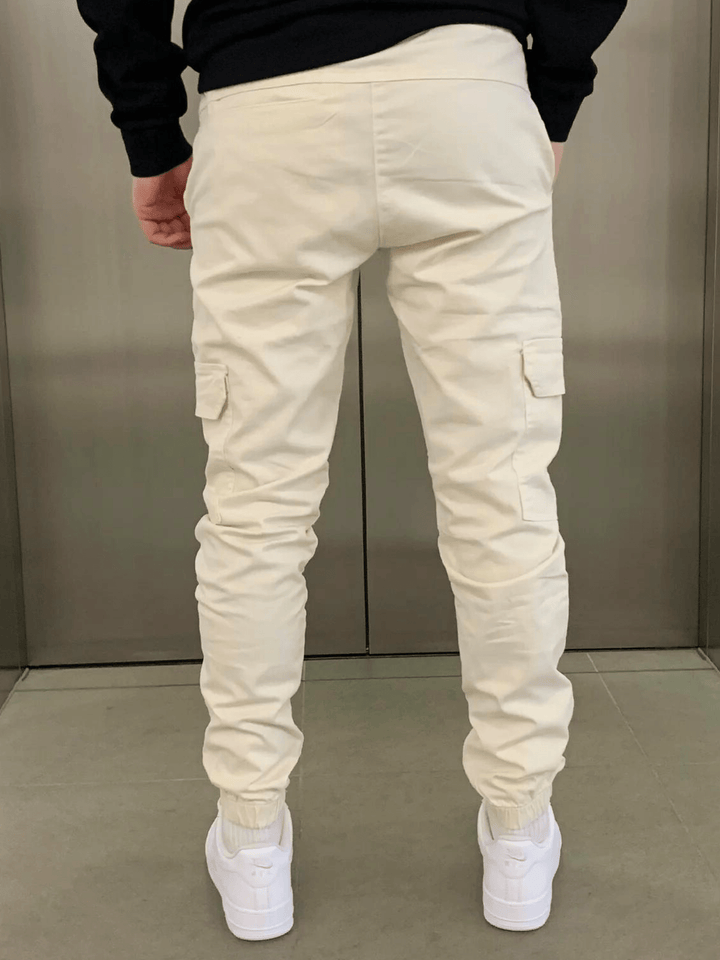 ETHAN | Men’s Tapered Utility Jogger Pants With Adjustable Fit And Storage Pockets