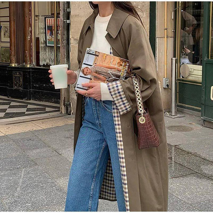 Elena | All-Weather Relaxed Silhouette Trench Coat For Women