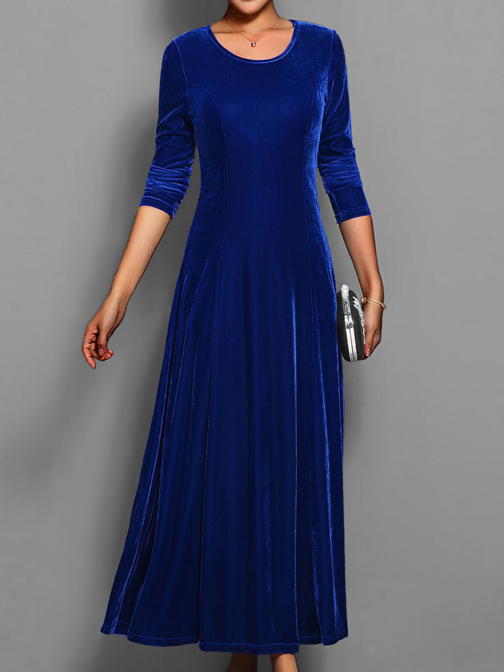 Elara | Elegant Long-Sleeve Evening Dress for Women