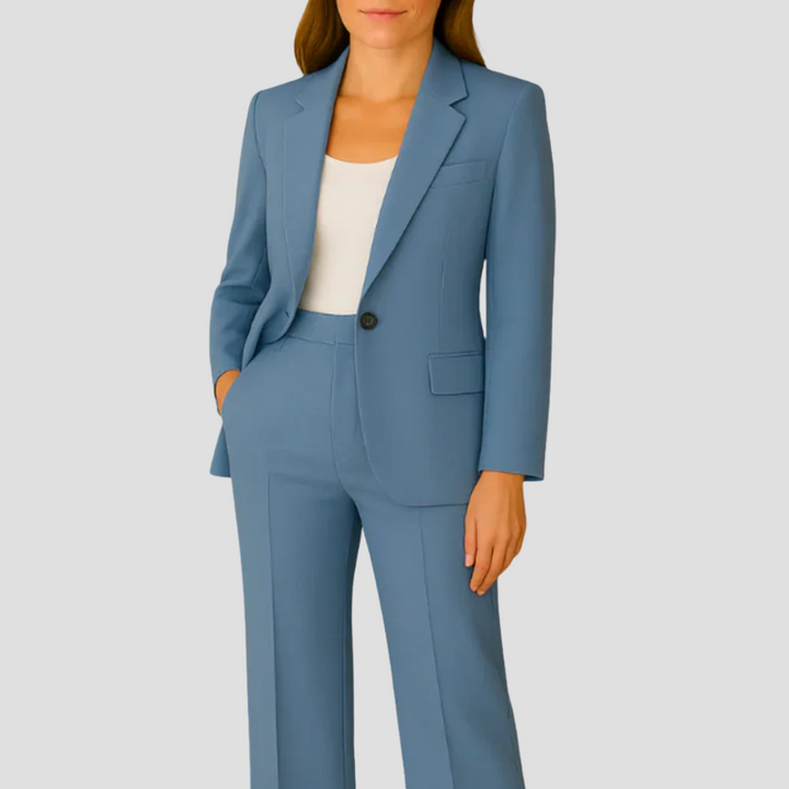 Sophia | Tailored Women’s Suit Set With Long Blazer
