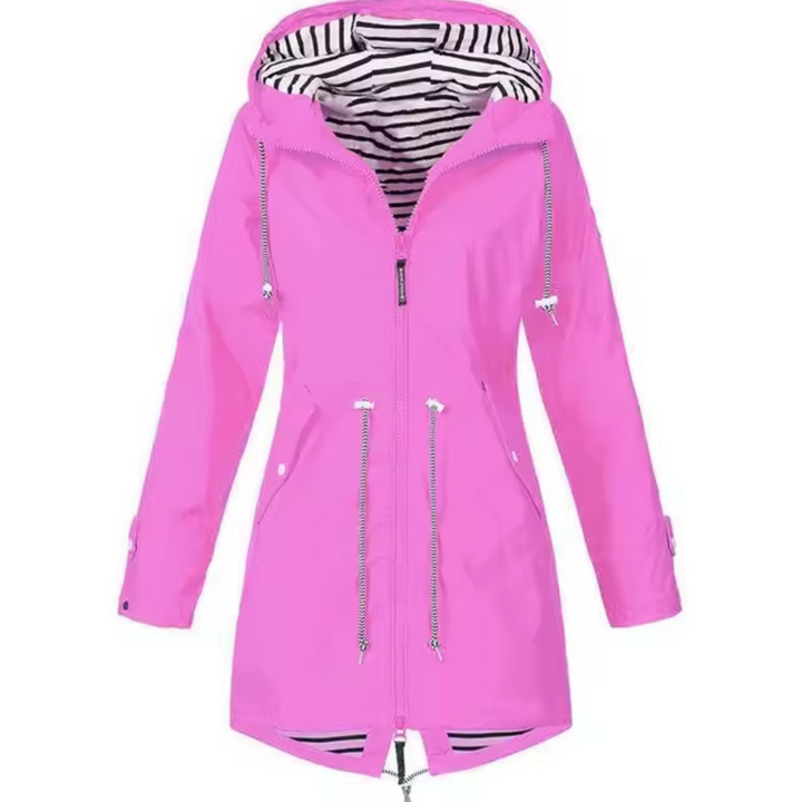 Lily | Water-Resistant Hooded Coat