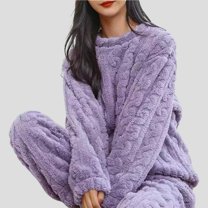 Aria | Cozy Fleece Sleepwear Set for Women