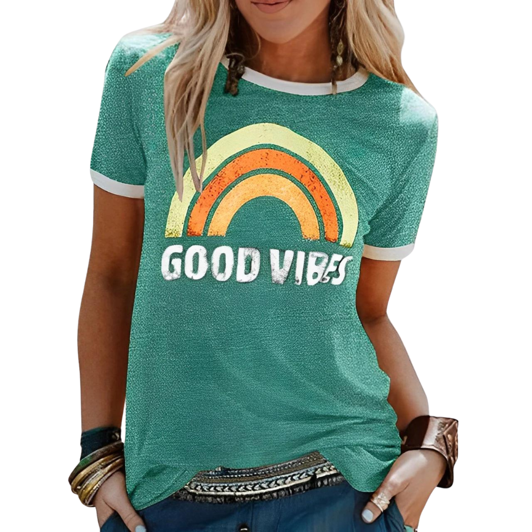 Harper | Women’s Rainbow Graphic T-Shirt