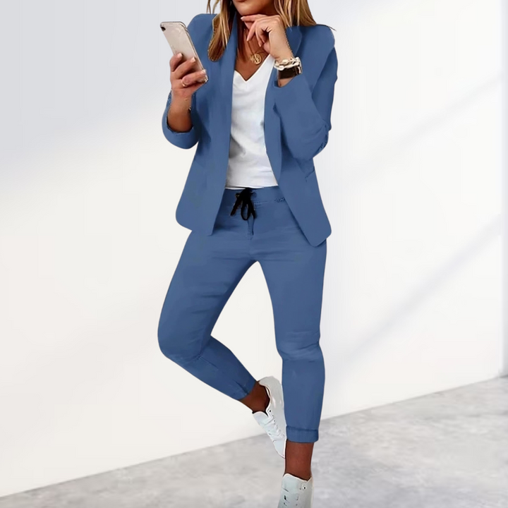 Sophia | Stylish Blazer And Pants Set