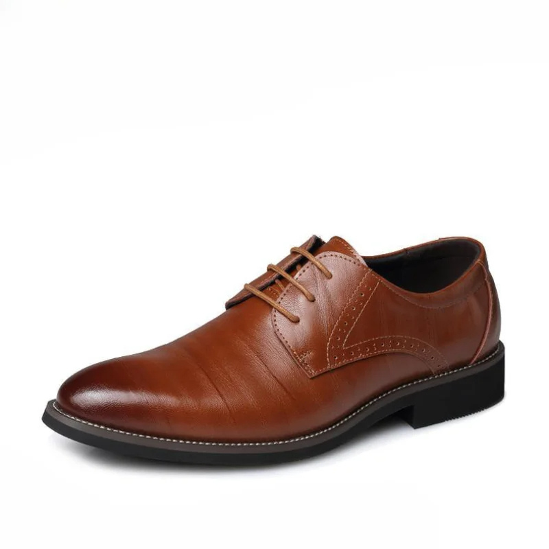 Oliver | Refined Vegan Leather Lace-Up Oxford Shoes for Men