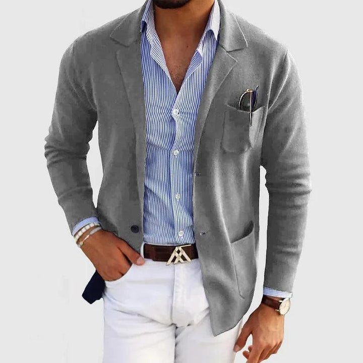 Ethan | Sharp Tailored Slim-Fit Formal Blazer for Men