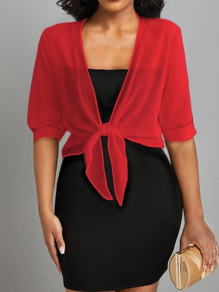 Marielle | Women’s Airy Open-Front Blouse