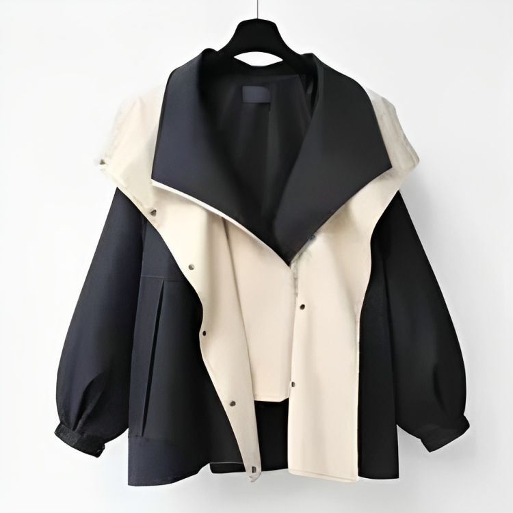 HARPER | Women’s Weather-Resistant Wind Jacket With Layered Hood Construction