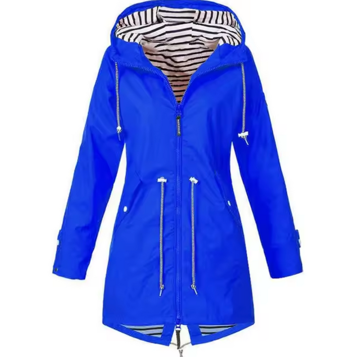 Lily | Water-Resistant Hooded Coat