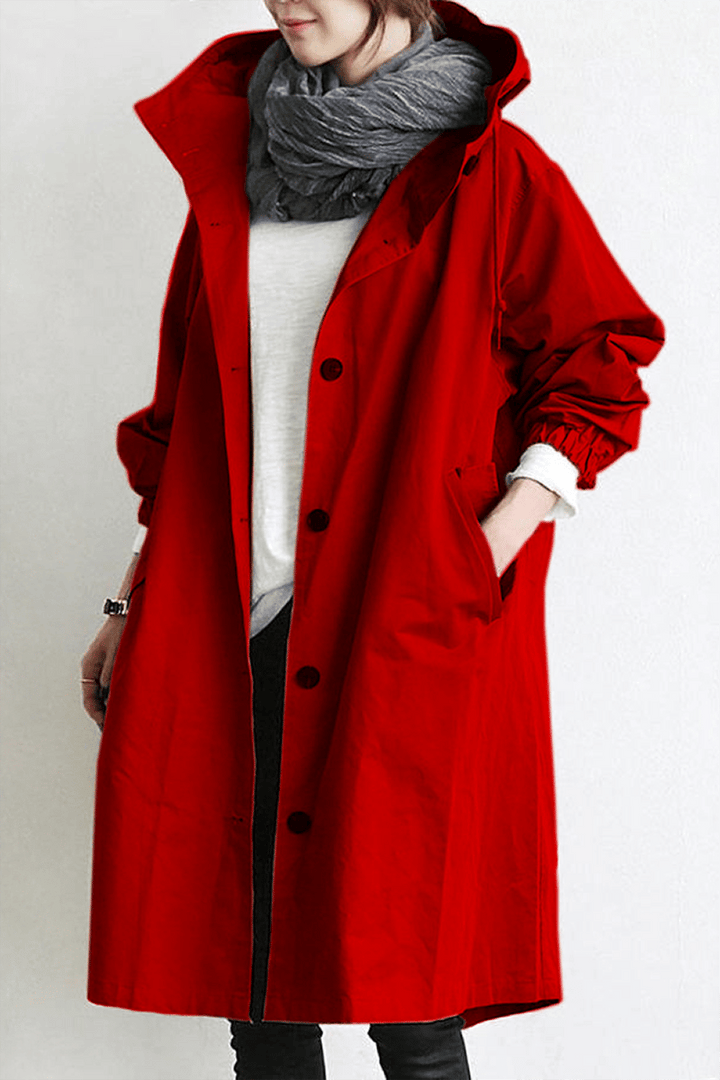 Clara | Women’s Hooded Trench Coat