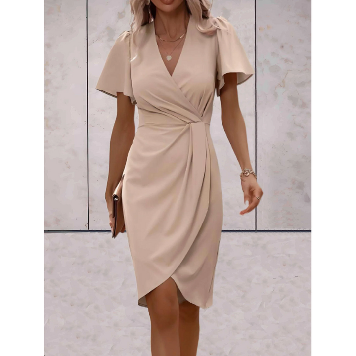 Juliette | Women’s Elegant Wrap Dress for Festive & Chic Occasions