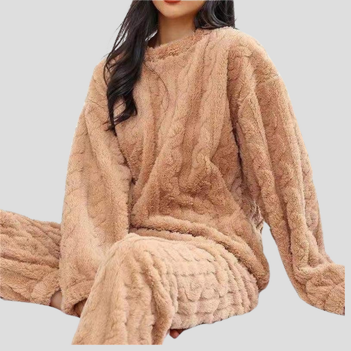Aria | Cozy Fleece Sleepwear Set for Women
