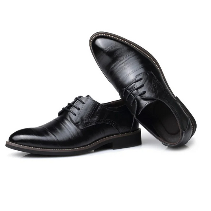 Oliver | Refined Vegan Leather Lace-Up Oxford Shoes for Men