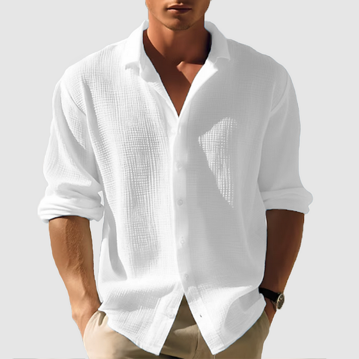 Leo | Men’s Casual Summer Button-Down Shirt