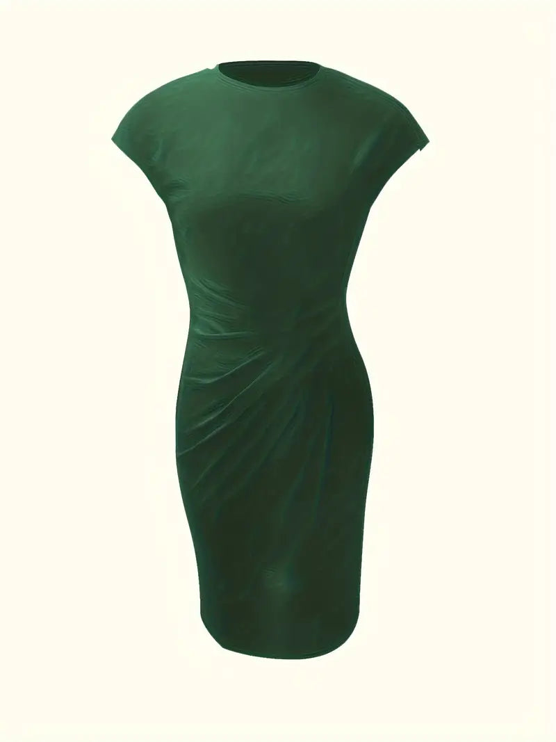 Aria | Timeless Short-Sleeve Bodycon Dress For Women