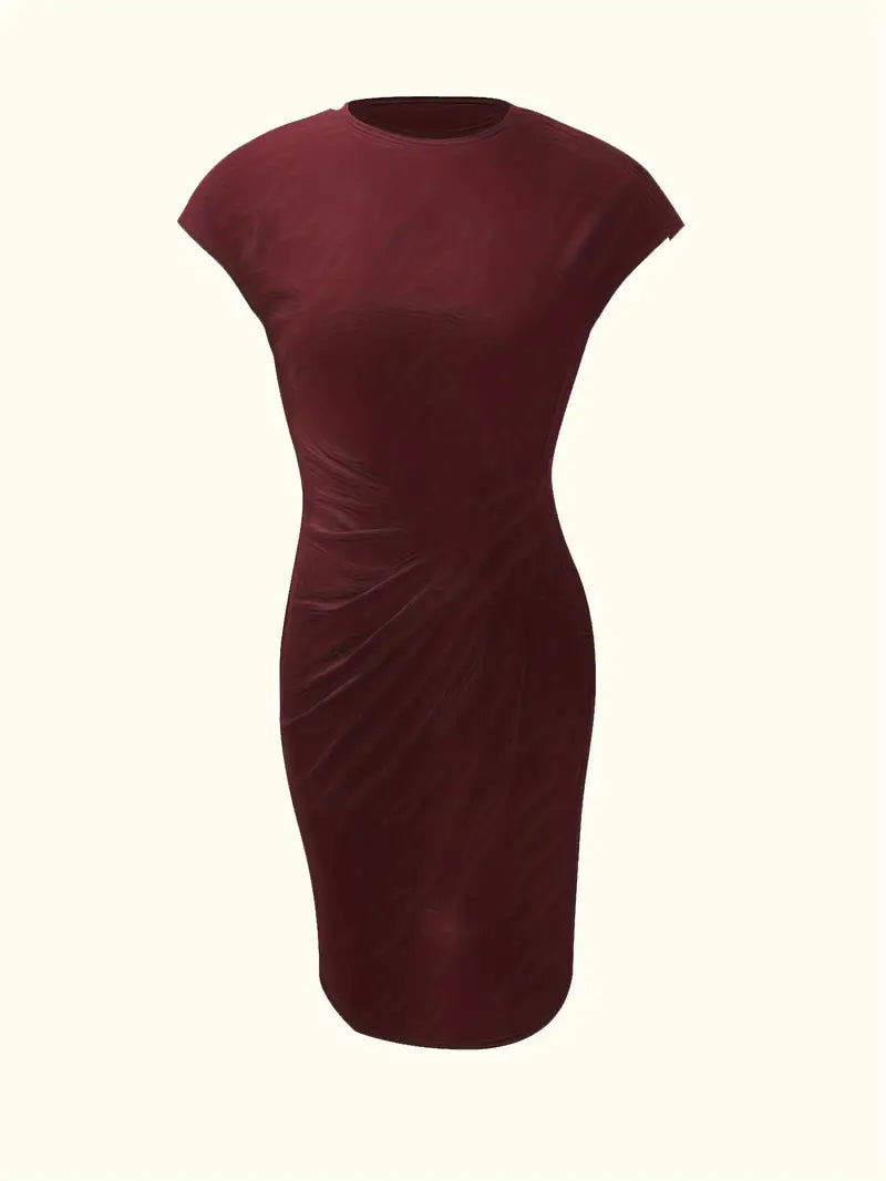 Aria | Timeless Short-Sleeve Bodycon Dress For Women