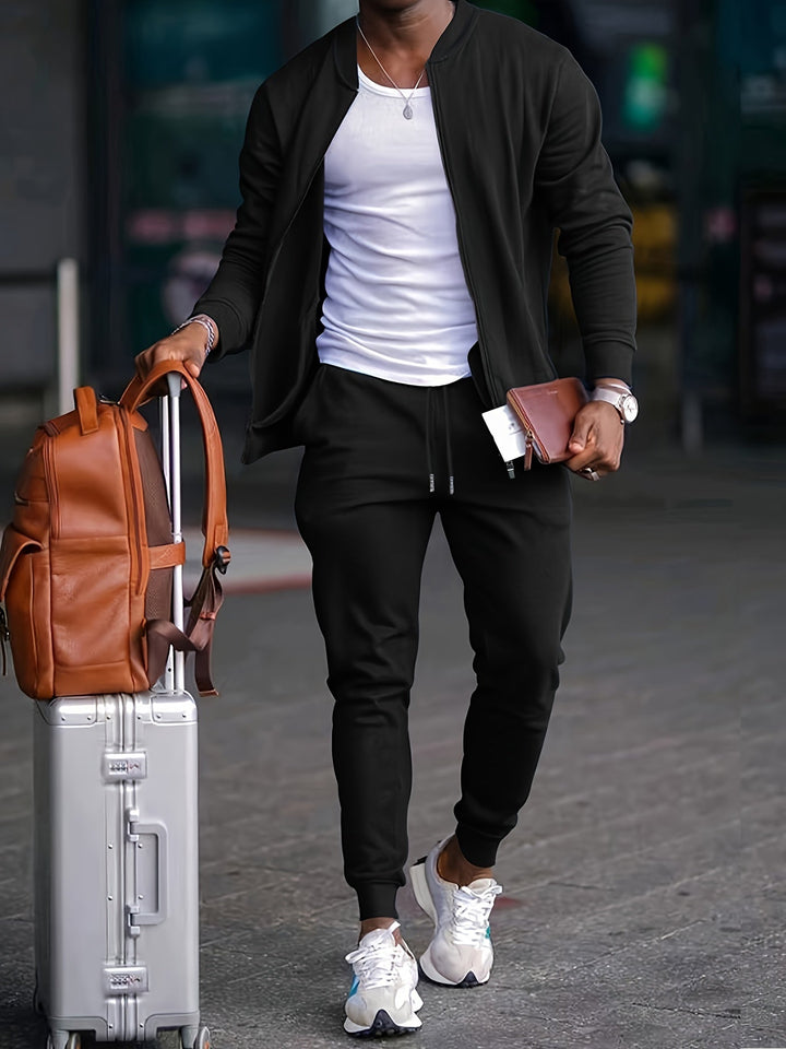 Daniel | Active Performance Full-Zip Tracksuit Set For Men