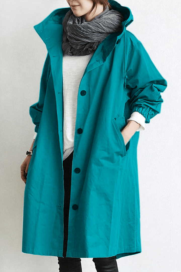 Clara | Women’s Hooded Trench Coat