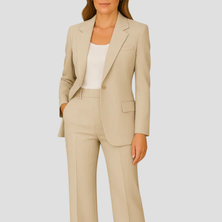 Sophia | Tailored Women’s Suit Set With Long Blazer