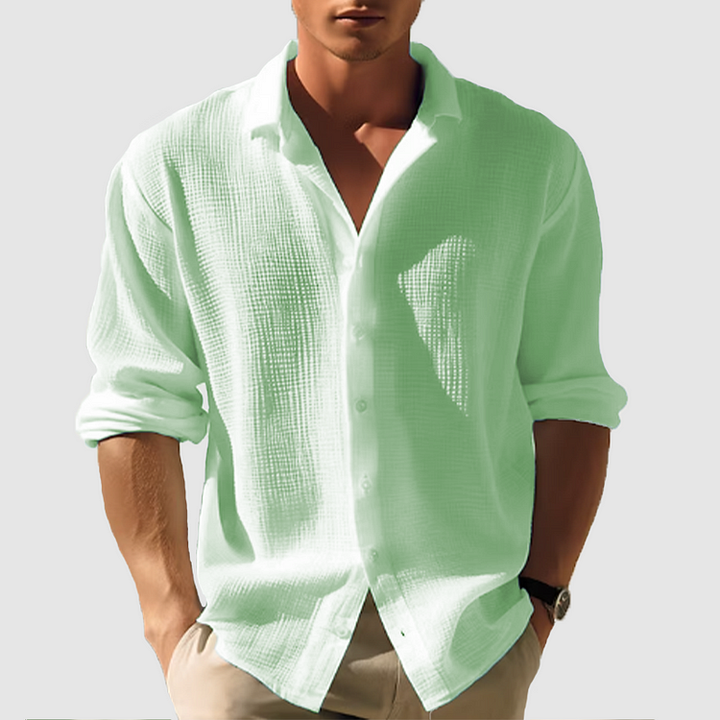 Leo | Men’s Casual Summer Button-Down Shirt