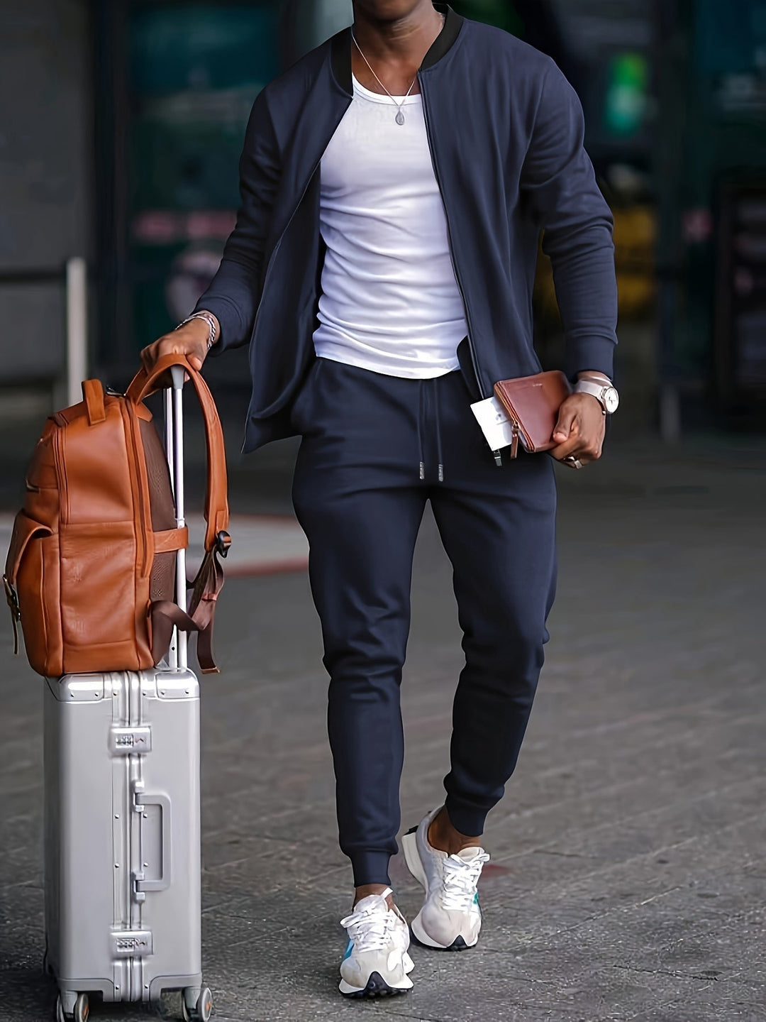 Daniel | Active Performance Full-Zip Tracksuit Set For Men