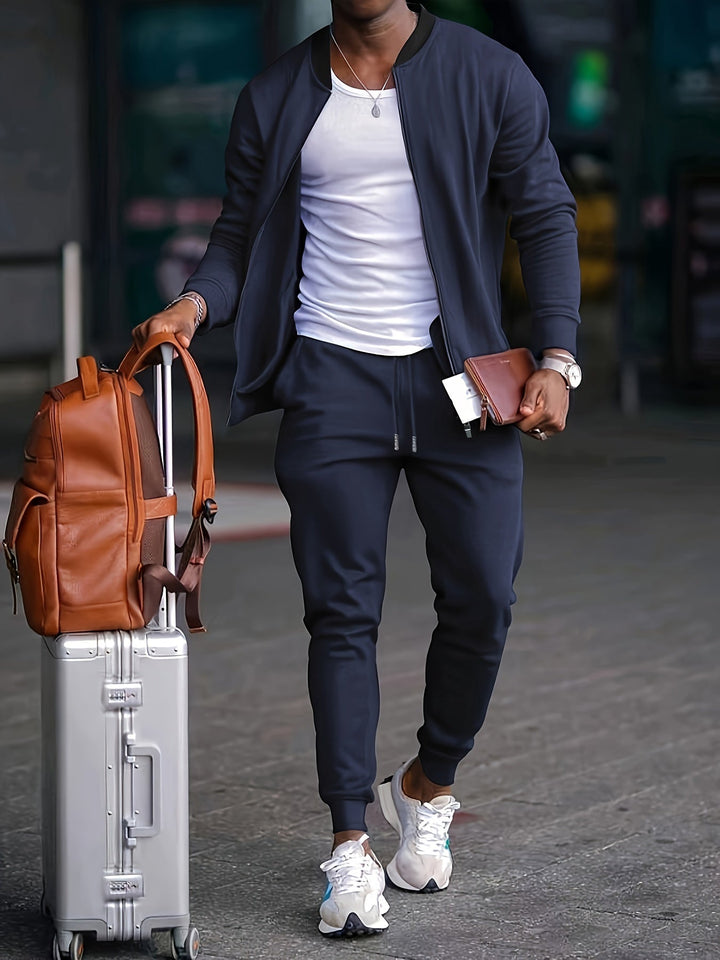 Daniel | Active Performance Full-Zip Tracksuit Set For Men