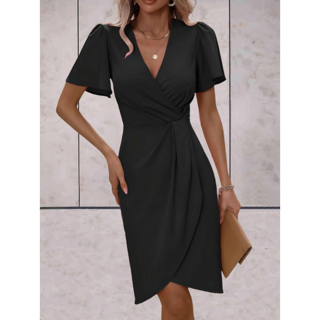 Juliette | Women’s Elegant Wrap Dress for Festive & Chic Occasions