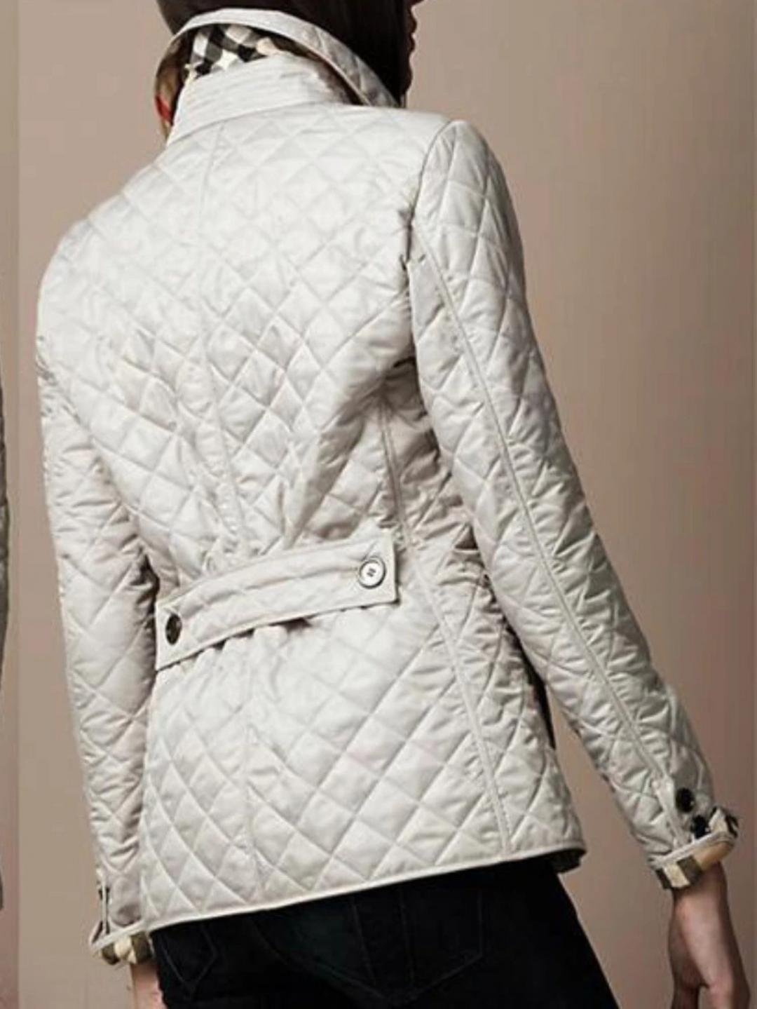Elise | Relaxed Quilted Women’s Jacket with Classic Fold-Down Collar