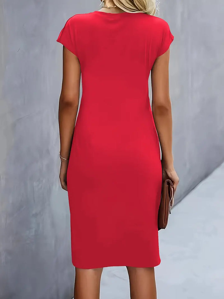 Aria | Timeless Short-Sleeve Bodycon Dress For Women