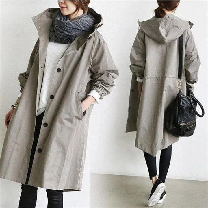 Clara | Women’s Hooded Trench Coat