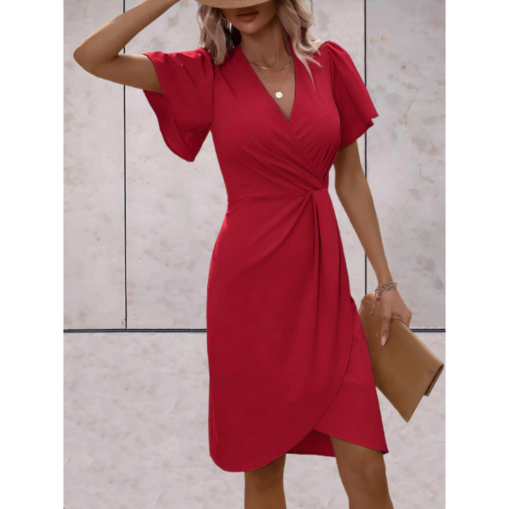 Juliette | Women’s Elegant Wrap Dress for Festive & Chic Occasions