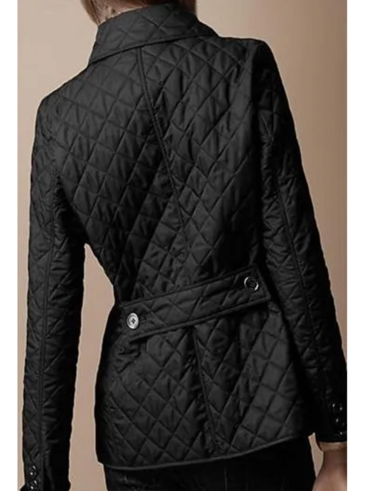 Elise | Relaxed Quilted Women’s Jacket with Classic Fold-Down Collar