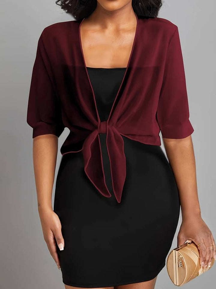 Marielle | Women’s Airy Open-Front Blouse