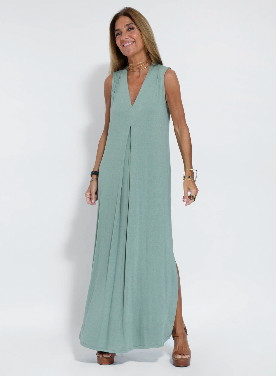 Rosalie | Women’s Long Dress and Vest Two-Piece Set