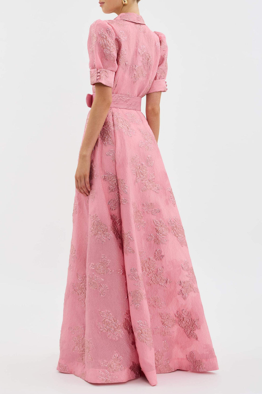 Elise | Elegant Women’s Short Puff Sleeve Dress