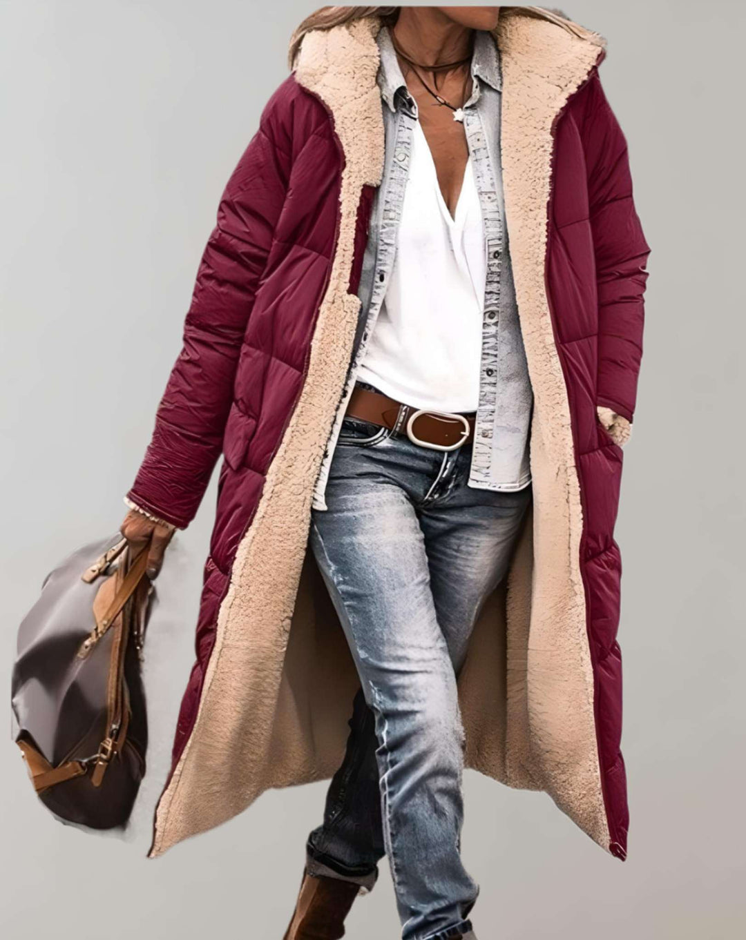 Isabella | Insulated Quilted Winter Coat For Women