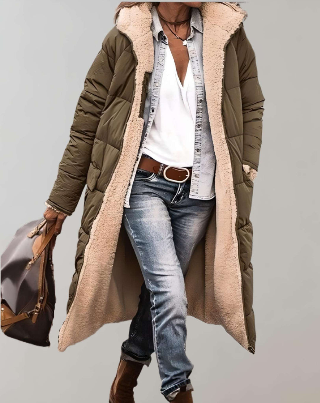 Isabella | Insulated Quilted Winter Coat For Women