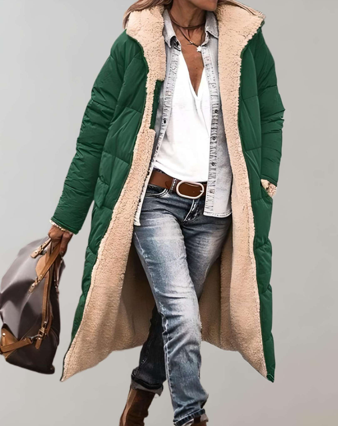 Isabella | Insulated Quilted Winter Coat For Women