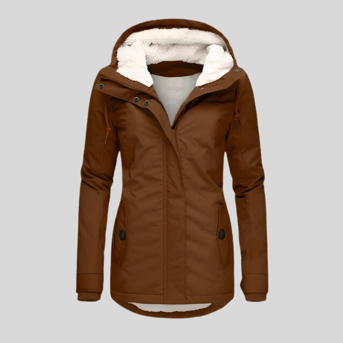 Sophia | Insulated Hooded Winter Jacket For Women