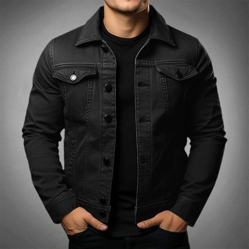 Liam | Timeless Men’s Denim Trucker Jacket