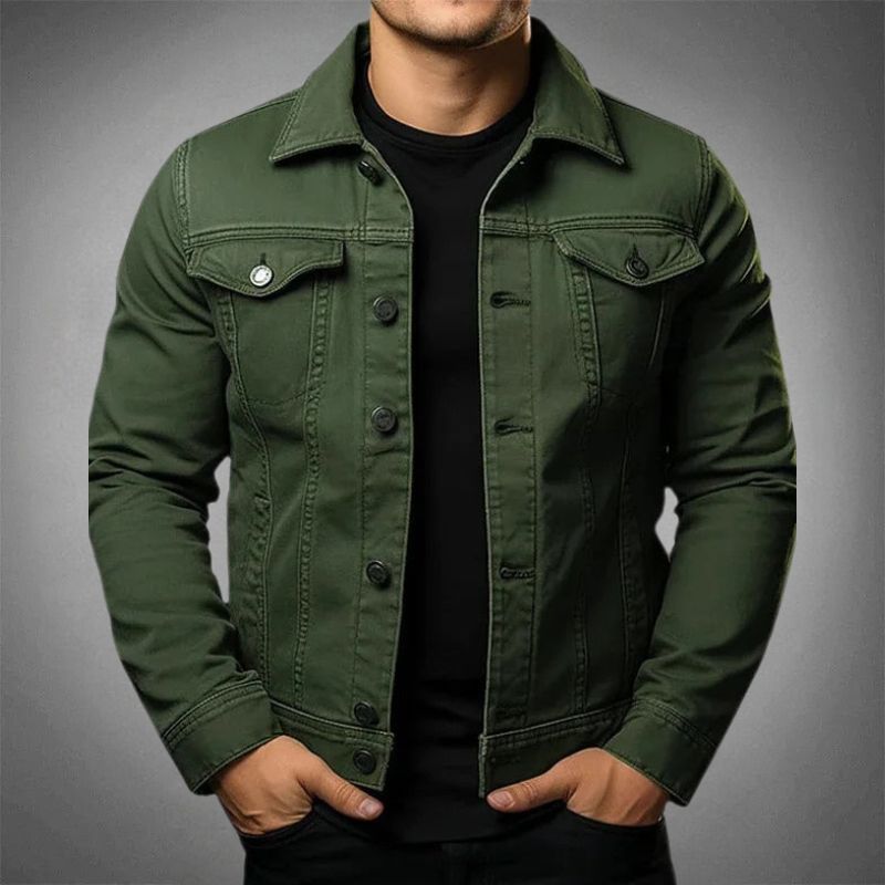 Liam | Timeless Men’s Denim Trucker Jacket