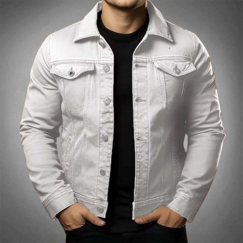 Liam | Timeless Men’s Denim Trucker Jacket