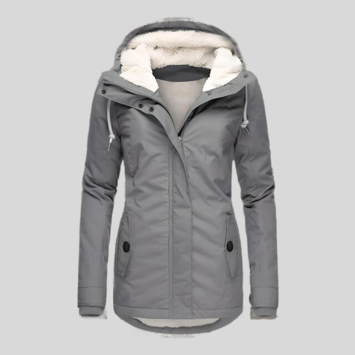 Sophia | Insulated Hooded Winter Jacket For Women