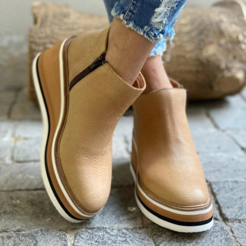 Mia | Women’s Winter Platform Chelsea Boots
