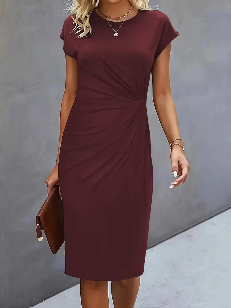 Evelyn | Women’s Timeless Midi Dress with a Flattering Silhouette