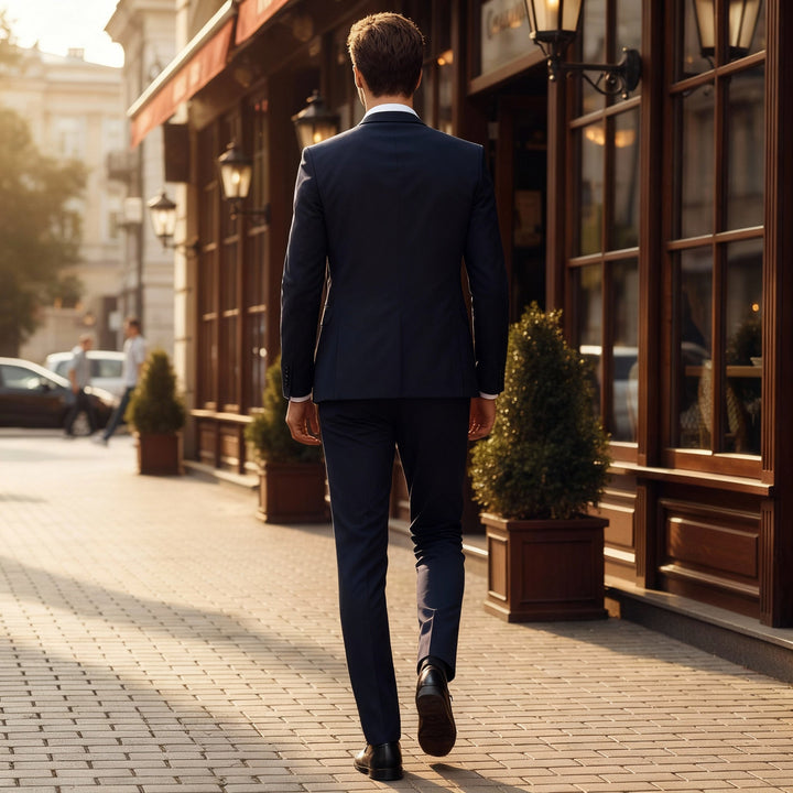 James | Men’s Elegant Comfort-Fit Two-Piece Suit